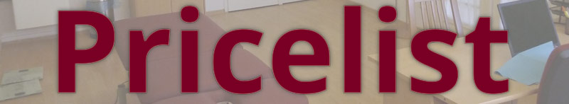 Pricelist