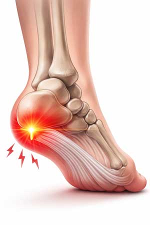 Patní ostruha - fyzioterapeut praha